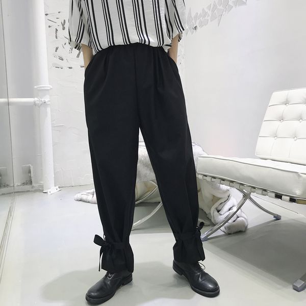 retro fashion casual pants men loose suit harem pant male harajuku streetwear trousers, Black
retro fashion casual pants men loose suit harem pant male harajuku streetwear trousers, Black