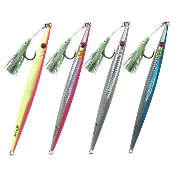 as fast jigging lure sinking vertical glow jigs one set 160g200g250g300g speed falling jig saltwater artificial metal fish lure t200602
as fast jigging lure sinking vertical glow jigs one set 160g200g250g300g speed falling jig saltwater artificial metal fish lure t200602
