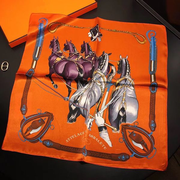 designer silk square scarf women new orange small scarfs rings fashion scarf ring headband christmas gift 50x50cm a167, Blue;gray
designer silk square scarf women new orange small scarfs rings fashion scarf ring headband christmas gift 50x50cm a167, Blue;gray
