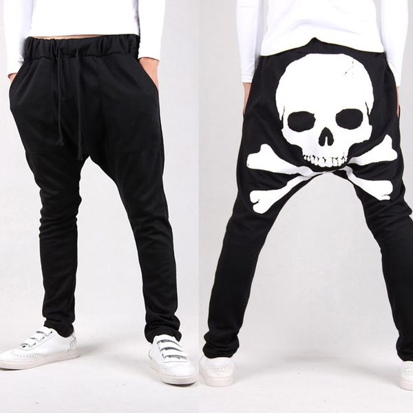 hip hop harem pants for men new 2019 mens fashion trousers sweatpants dance, Black 
hip hop harem pants for men new 2019 mens fashion trousers sweatpants dance, Black