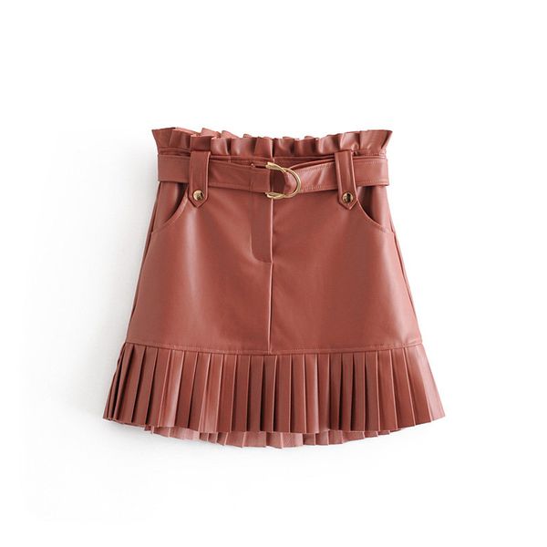 new women sweet agaric lace sashes hem pleated patchwork mini skirt faldas mujer ladies pu vestidos casual slim skirts qun453, Black
new women sweet agaric lace sashes hem pleated patchwork mini skirt faldas mujer ladies pu vestidos casual slim skirts qun453, Black