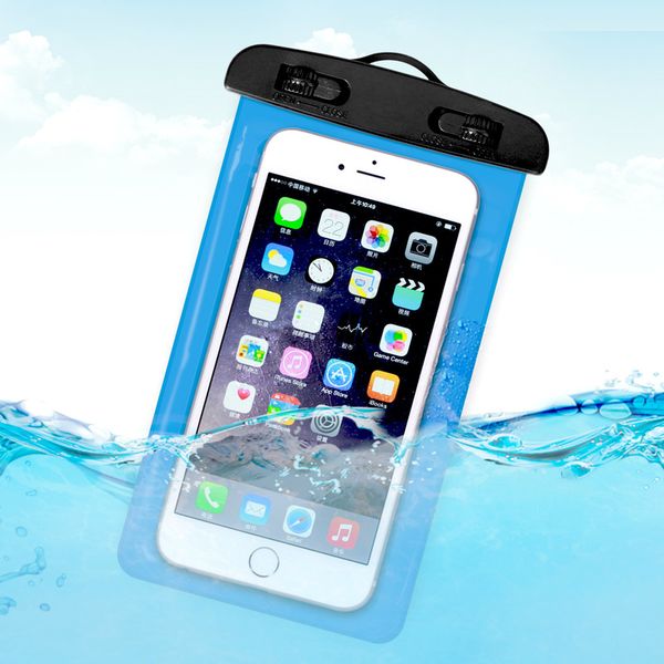 6 inch waterproof bag mobile phone pouch underwater dry case cover for canoe kayak rafting swimming drifting
6 inch waterproof bag mobile phone pouch underwater dry case cover for canoe kayak rafting swimming drifting