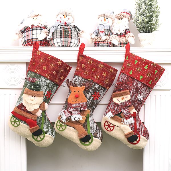 zerzeemooy 27x47cm santa claus and snowman and christmas deer christmas stockings pendants sdw18110704
zerzeemooy 27x47cm santa claus and snowman and christmas deer christmas stockings pendants sdw18110704