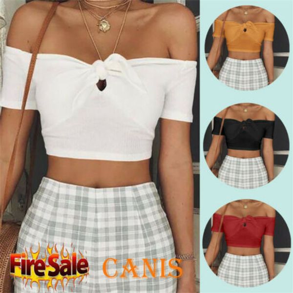 lady camis women casual solid tank off shoulder bandage tank sleeveless crop cami shirt, White
lady camis women casual solid tank off shoulder bandage tank sleeveless crop cami shirt, White