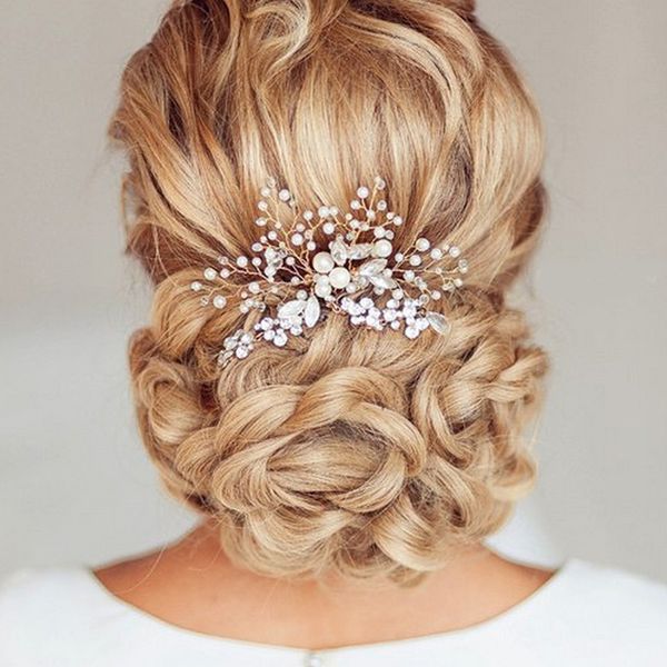 women pearl hair combs wedding hair accessories pin rhinestone tiara bridal clips crystal crown bride jewelry, Golden;white
women pearl hair combs wedding hair accessories pin rhinestone tiara bridal clips crystal crown bride jewelry, Golden;white