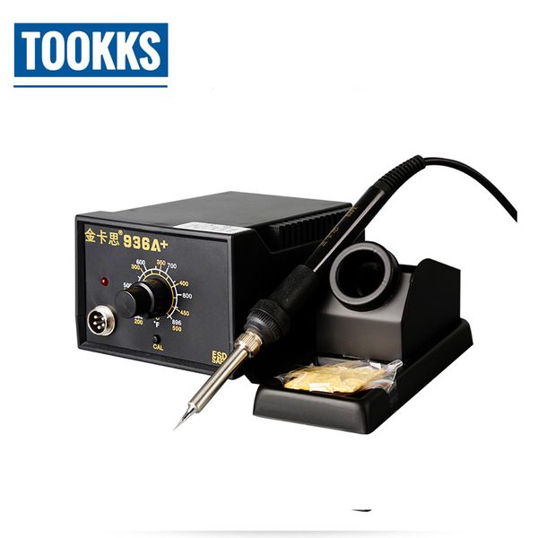 kaisi 936a+ temperature control soldering station 220v 60w led digital display welding machine with iron holder
kaisi 936a+ temperature control soldering station 220v 60w led digital display welding machine with iron holder