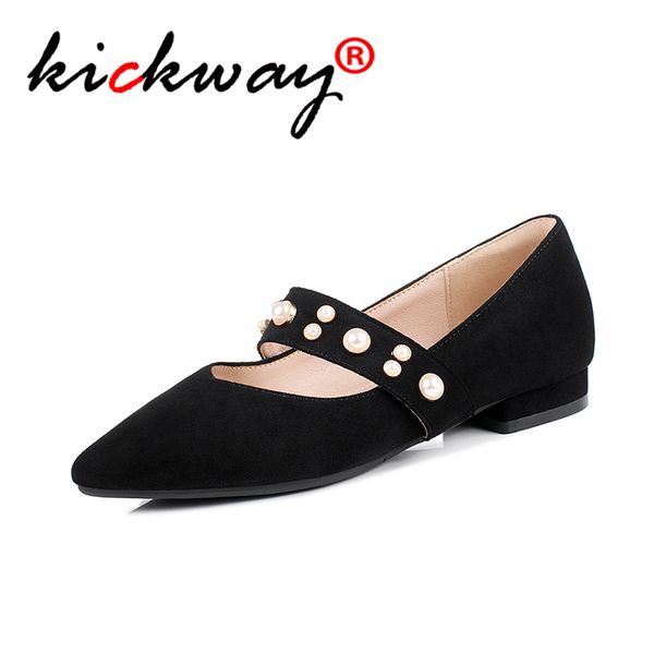 women flats pearl rivets shoes woman shallow mouth loafers summer fashion sweet flat casual shoes women zapatos mujer size 34-43, Black
women flats pearl rivets shoes woman shallow mouth loafers summer fashion sweet flat casual shoes women zapatos mujer size 34-43, Black