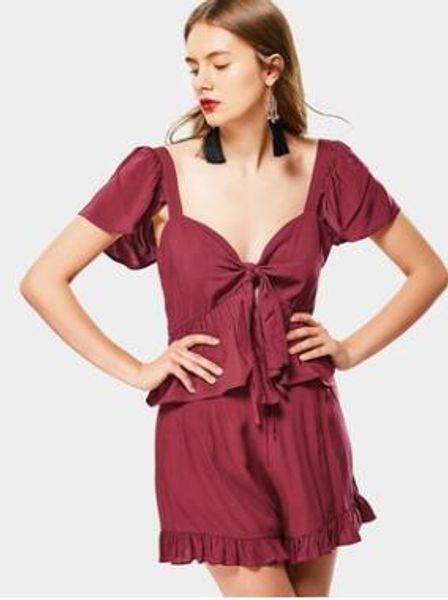 european and american foreign trade new short-sleeved belt jacket with lotus leaf edge wide leg trousers two-piece suit, White
european and american foreign trade new short-sleeved belt jacket with lotus leaf edge wide leg trousers two-piece suit, White