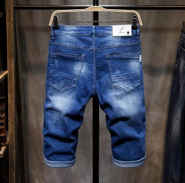 2019 designer mens denim shorts fashion washed embroidery badge straight fashion jeans asian size wholesale, Blue
2019 designer mens denim shorts fashion washed embroidery badge straight fashion jeans asian size wholesale, Blue