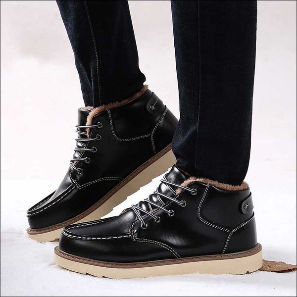 boots man snow boots for men plush waterproof men thick resistant winter shoes warmest outdoor sneakers zapatos de hombre, Black
boots man snow boots for men plush waterproof men thick resistant winter shoes warmest outdoor sneakers zapatos de hombre, Black