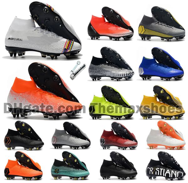 Горячая Mercurial Superfly VI Elite SG AC 12 XII LVL UP Euphoria Pack Ronaldo 6 CR7 NJR Neymar Мужские футбольные бутсы
Горячая Mercurial Superfly VI Elite SG AC 12 XII LVL UP Euphoria Pack Ronaldo 6 CR7 NJR Neymar Мужские футбольные бутсы