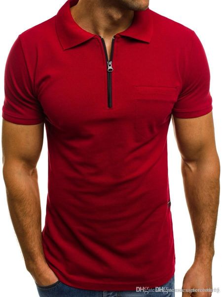 classic mens designer polos casual solid short sleeved t-shirts stand collar summer mens quick dry clothes, White;black
classic mens designer polos casual solid short sleeved t-shirts stand collar summer mens quick dry clothes, White;black