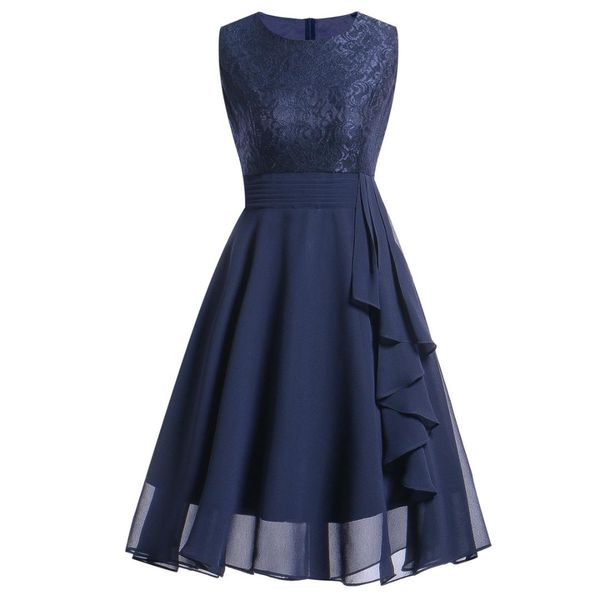 womens spring summer dresses sleeveless formal ladies round neck solid wedding bridesmaid lace polyester dress vestido, Black;gray
womens spring summer dresses sleeveless formal ladies round neck solid wedding bridesmaid lace polyester dress vestido, Black;gray