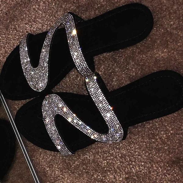 women slippers flat heel party summer sandals casual flip flops shoes rhinestone ladies fashion gladiator bling crystal beach, Black
women slippers flat heel party summer sandals casual flip flops shoes rhinestone ladies fashion gladiator bling crystal beach, Black