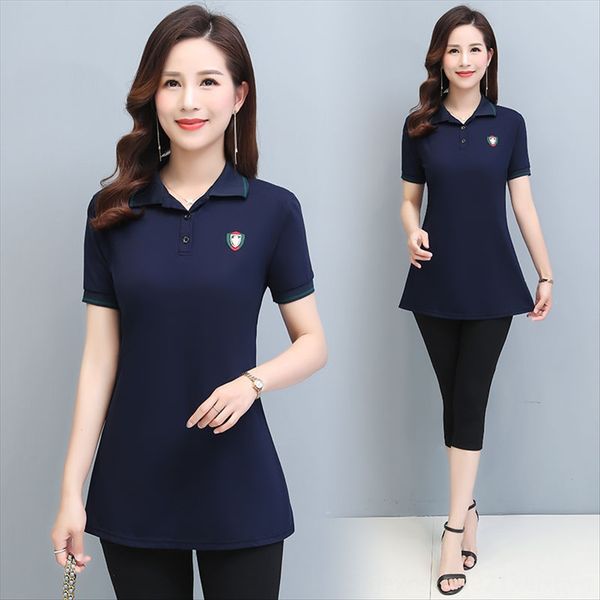enlarged size women's lapel belly 2020 loose base shirt midi short-sleeved t-shirt female, White
enlarged size women's lapel belly 2020 loose base shirt midi short-sleeved t-shirt female, White