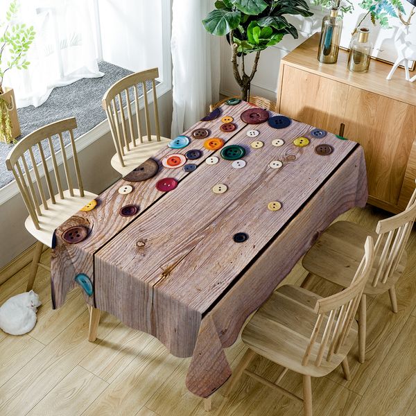 customizable 100% polyester dining room tablecloth vintage colorful buttons pattern thick washable rectangular table cloth
customizable 100% polyester dining room tablecloth vintage colorful buttons pattern thick washable rectangular table cloth