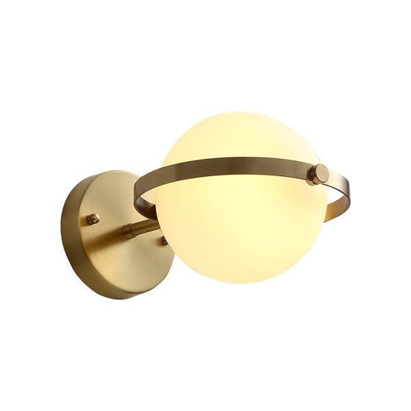 New Arrival Decoration Copper Wall Lamp Glass Lampshade Bedroom Bedside Aisle Indoor Home Light Fixture Wall Lamp in Stock Free shipping
New Arrival Decoration Copper Wall Lamp Glass Lampshade Bedroom Bedside Aisle Indoor Home Light Fixture Wall Lamp in Stock Free shipping