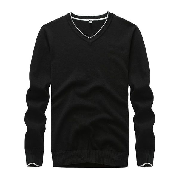 sweater men cotton solid black pullover men sweater male 2020 v-neck knitted 5 colors yellow winter, White;black
sweater men cotton solid black pullover men sweater male 2020 v-neck knitted 5 colors yellow winter, White;black