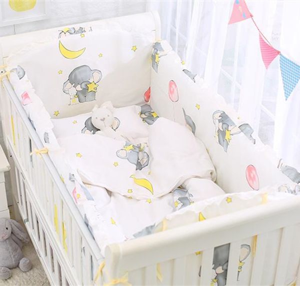 6/9pcs elephant crib bumper baby bedding set bebe girls boy bed decoration toldder bed crib protector 120*60/120*70cm
6/9pcs elephant crib bumper baby bedding set bebe girls boy bed decoration toldder bed crib protector 120*60/120*70cm