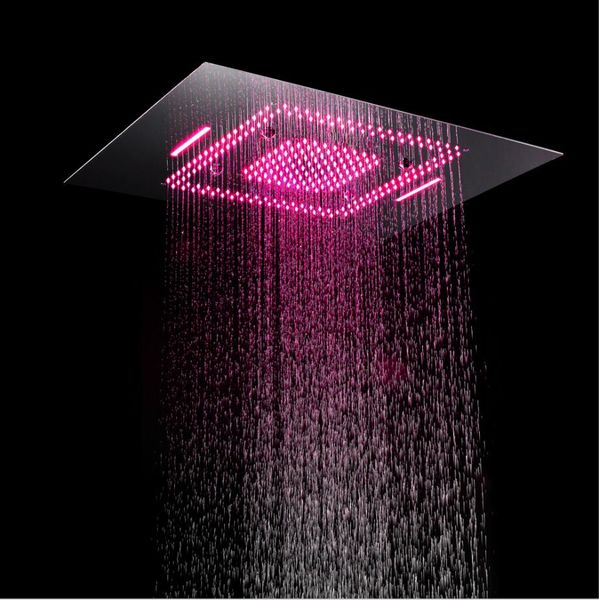 high flow 600x800mm bathroom led shower rainbow color remote control embeded ceiling mounted rain waterfall jet shower head three functions
high flow 600x800mm bathroom led shower rainbow color remote control embeded ceiling mounted rain waterfall jet shower head three functions