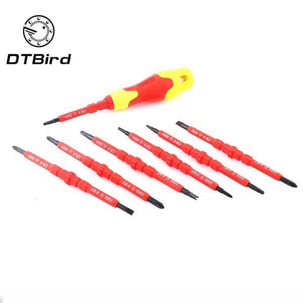 8 pcs/set multi purpose screwdriver cr-v screwdriver isolated high voltage household hand tool double head electricians tool kit
8 pcs/set multi purpose screwdriver cr-v screwdriver isolated high voltage household hand tool double head electricians tool kit