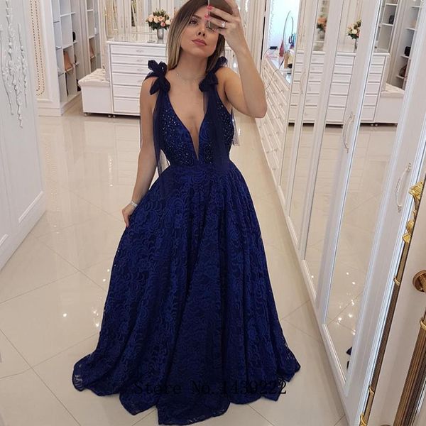 navy blue v neck lace pleat evening dresses prom party dress vestidos de fiesta de noche robe de soiree plus, Black
navy blue v neck lace pleat evening dresses prom party dress vestidos de fiesta de noche robe de soiree plus, Black