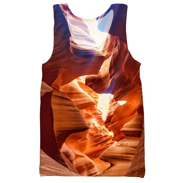 antelope canyon 3d tank men fashion cool summer tank work out men women halter, White;black
antelope canyon 3d tank men fashion cool summer tank work out men women halter, White;black