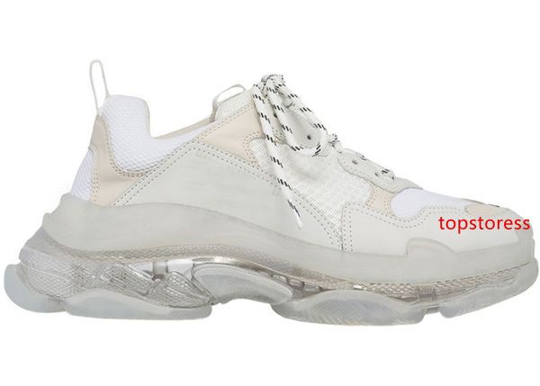 with 2019 mens and womens casual shoes triple s clear sole white black green brand designer trainers 36-45
with 2019 mens and womens casual shoes triple s clear sole white black green brand designer trainers 36-45