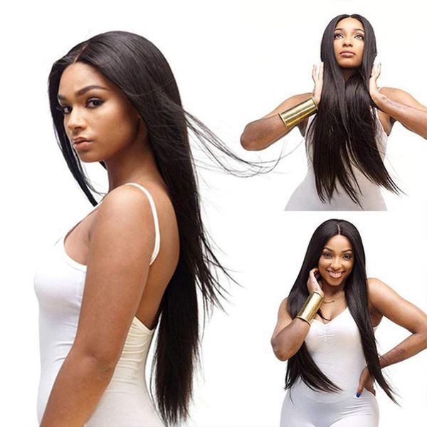 popular silky straight lace frontal wig full lace human hair wig remy hair pre plucked hairline for black women brazilian peruvian indian, Black;brown
popular silky straight lace frontal wig full lace human hair wig remy hair pre plucked hairline for black women brazilian peruvian indian, Black;brown