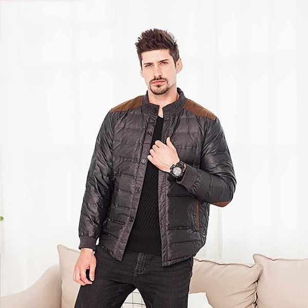 2019 new men's down jacket men's outdoor warm down jacket winter fashion jacket a07, Black
2019 new men's down jacket men's outdoor warm down jacket winter fashion jacket a07, Black