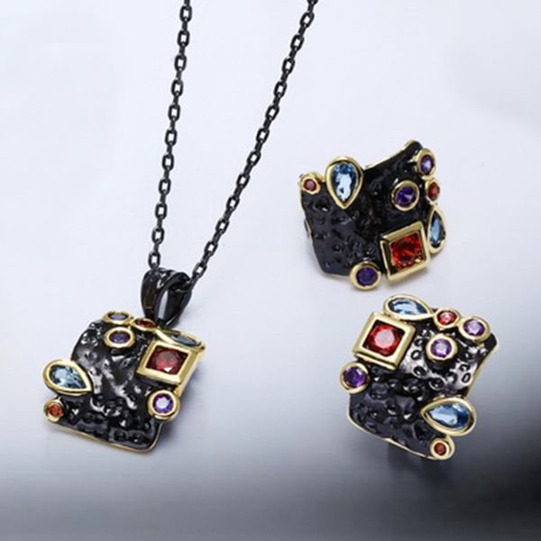 colorful square necklace earrings jewellery set stud earrings suspension multi zirconia 2pcs jewelry sets for women, Silver
colorful square necklace earrings jewellery set stud earrings suspension multi zirconia 2pcs jewelry sets for women, Silver