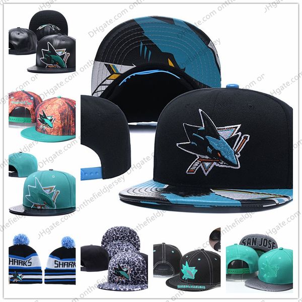 Men's San Jose Sharks Ice Hockey Knit Beanie Embroidery Adjustable Hat Embroidered Snapback Caps Black Teal White Stitched Knit Hat
Men's San Jose Sharks Ice Hockey Knit Beanie Embroidery Adjustable Hat Embroidered Snapback Caps Black Teal White Stitched Knit Hat