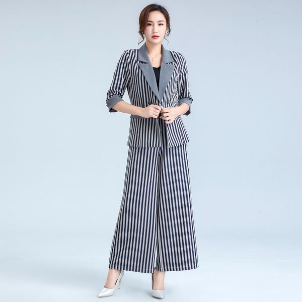 spring 2020 new women's striped five-point sleeve small suit suit single-breasted slim wide-leg pants two-piece high quality, White;black
spring 2020 new women's striped five-point sleeve small suit suit single-breasted slim wide-leg pants two-piece high quality, White;black