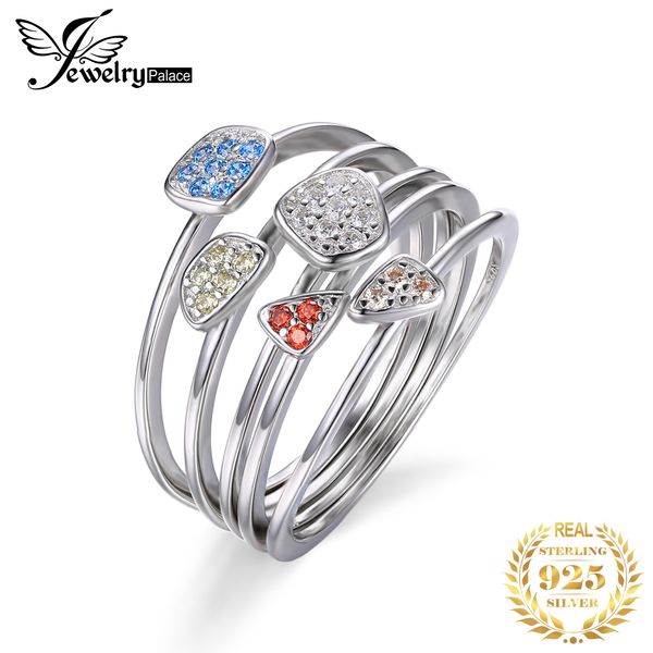 jewelrypalace fashion multicolor 4pcs stackbale ring sets solid 925 sterling silver fine jewelry gift for women sale, Slivery;golden
jewelrypalace fashion multicolor 4pcs stackbale ring sets solid 925 sterling silver fine jewelry gift for women sale, Slivery;golden
