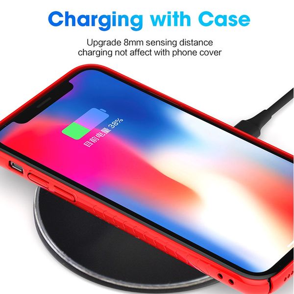universal 10w qi fast wireless charger for iphone 11 pro max x 8 plus portable charging mini pad for samsung galaxy note9 smartphone
universal 10w qi fast wireless charger for iphone 11 pro max x 8 plus portable charging mini pad for samsung galaxy note9 smartphone