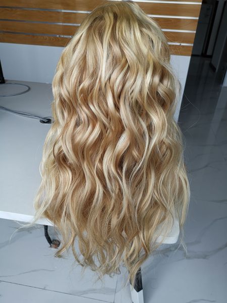 Peruvian virgin human hair lace front wig 130 den ity 613 27 mixed color bodywave part natural hair line with baby hair
Peruvian virgin human hair lace front wig 130 den ity 613 27 mixed color bodywave part natural hair line with baby hair