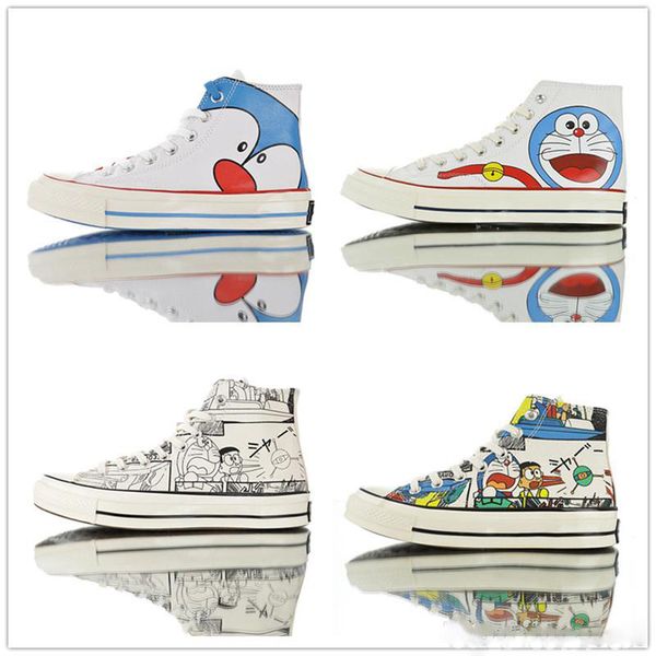 doraemon x taylor all star 1970-х годов холст обувь женщины мужчины чак 70 мультфильм граффити совместная пара мужские кроссовки повседневны, Black
doraemon x taylor all star 1970-х годов холст обувь женщины мужчины чак 70 мультфильм граффити совместная пара мужские кроссовки повседневны, Black