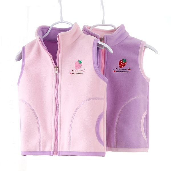 2-6yrs children baby girls autumn fleece vest kids winter waistcoat with zipper, Blue
2-6yrs children baby girls autumn fleece vest kids winter waistcoat with zipper, Blue