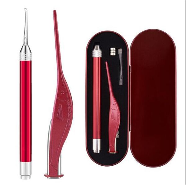 new health led light ear pick ear wax removal earpick nose clean clip baby adults nose clean tweezers picks wax remover ear care set
new health led light ear pick ear wax removal earpick nose clean clip baby adults nose clean tweezers picks wax remover ear care set