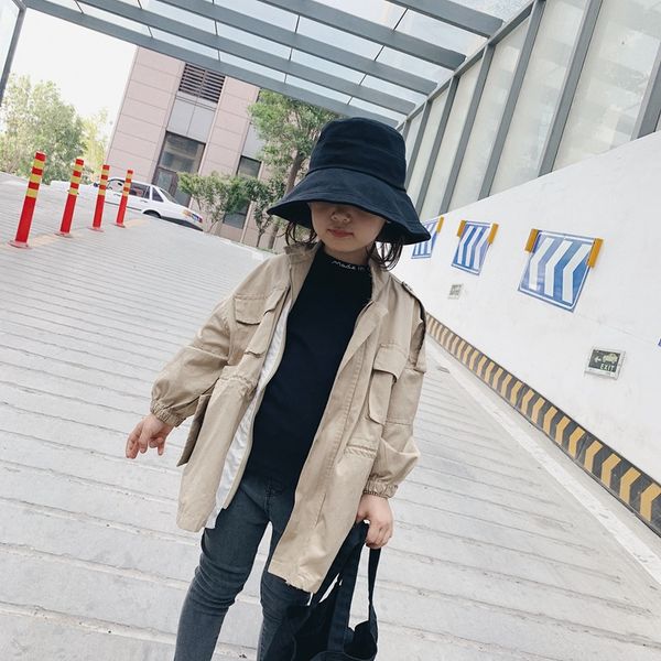 2019 new children's windbreaker coat boy and girl korean autumn jacket coat, Blue;gray
2019 new children's windbreaker coat boy and girl korean autumn jacket coat, Blue;gray