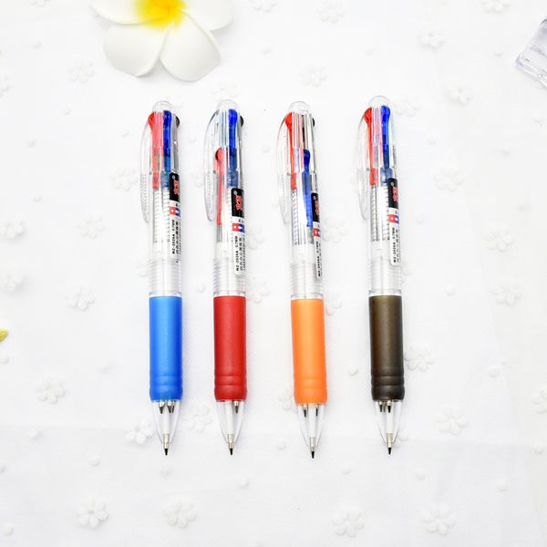 4pcs red blue black green four color writing pen 0.7mm signature pen plastic ballpoint school office stationery, Blue;orange
4pcs red blue black green four color writing pen 0.7mm signature pen plastic ballpoint school office stationery, Blue;orange