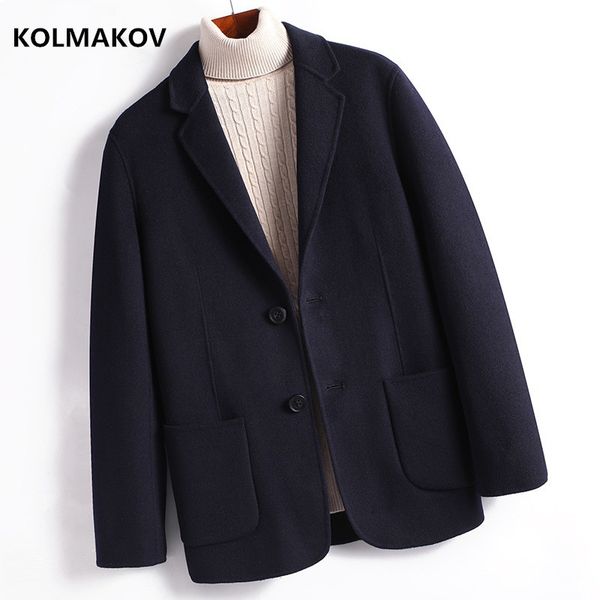 men's wool & blends 2021 winter double sided coat casual woolen coats single breasted men overcoat trench ,m-3xl, Black
men's wool & blends 2021 winter double sided coat casual woolen coats single breasted men overcoat trench ,m-3xl, Black