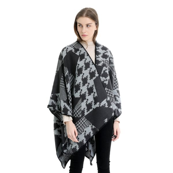 2019 trade new houndstooth pattern warm cashmere shawl factory direct travel wild, Blue;gray
2019 trade new houndstooth pattern warm cashmere shawl factory direct travel wild, Blue;gray