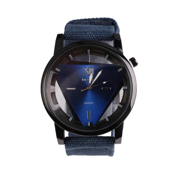 fashion hollow triangle dial watch men women sports canvas quartz watches army watches clock relogio masculino, Slivery;brown
fashion hollow triangle dial watch men women sports canvas quartz watches army watches clock relogio masculino, Slivery;brown
