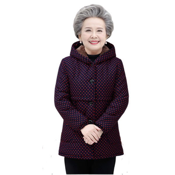 flocking cotton jacket middle aged female winter parkas hooded thicken keep warm jackets plus size 5xl womens short parkas, Black
flocking cotton jacket middle aged female winter parkas hooded thicken keep warm jackets plus size 5xl womens short parkas, Black