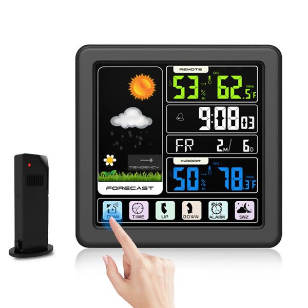 time watch lcd display deskclock wireless weather station barometer weather forecast digital alarm clock
time watch lcd display deskclock wireless weather station barometer weather forecast digital alarm clock