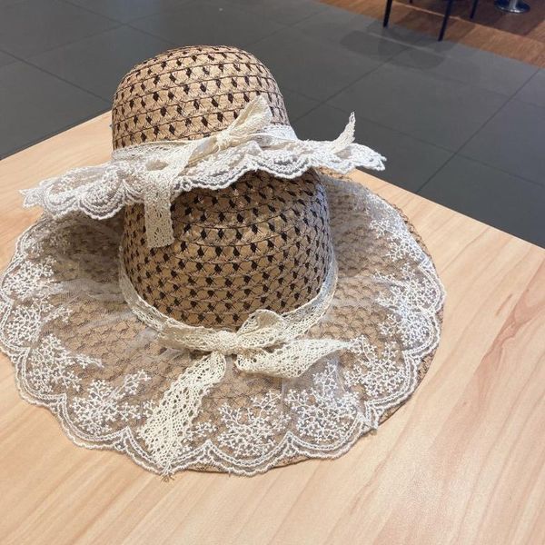 summer child lace straw hat outdoor holiday beach sun hat parent-child hats beach sun shade hats protection, Blue;gray
summer child lace straw hat outdoor holiday beach sun hat parent-child hats beach sun shade hats protection, Blue;gray
