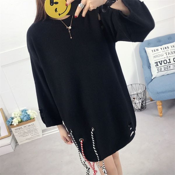 new style all-match women sweaters and pullovers solid coat women office lady jumper, White;black
new style all-match women sweaters and pullovers solid coat women office lady jumper, White;black