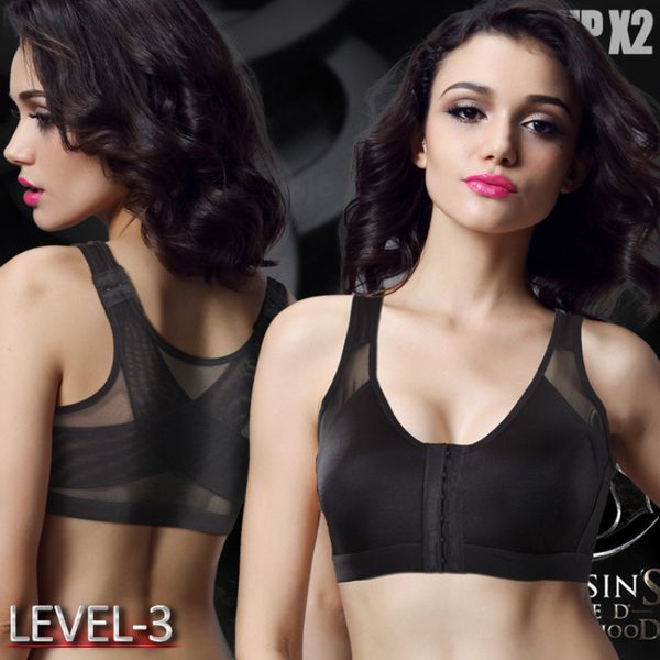 new womens sport bra fitness yoga running vest underwear padded posture corrector lift up bra 2 colors no wire-rim bras female, White;black
new womens sport bra fitness yoga running vest underwear padded posture corrector lift up bra 2 colors no wire-rim bras female, White;black