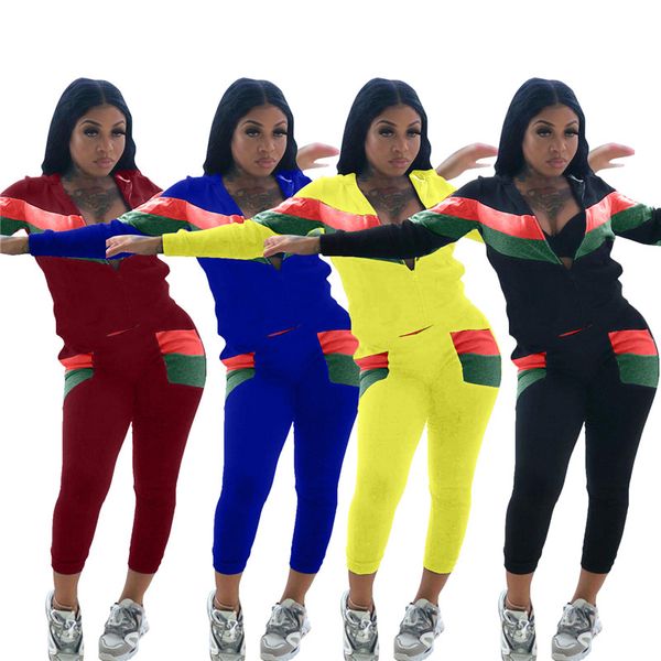 plus size winter women outfits 2 pieces set tracksuit hooded hoodies pants casual stripe patchwork sweatsuit outdoor jogger suit 2120, Black;gray
plus size winter women outfits 2 pieces set tracksuit hooded hoodies pants casual stripe patchwork sweatsuit outdoor jogger suit 2120, Black;gray